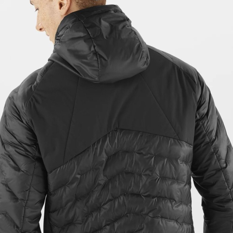 Black Salomon Outline Primaloft Men's Insulated Jackets | IE KF4821